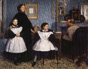Edgar Degas The Bellelli Family Germany oil painting artist